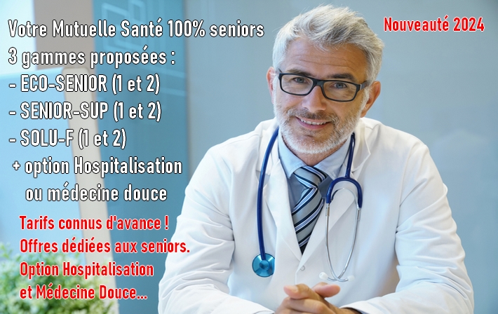 découvrez la mutuelle senior 2024 : des solutions adaptées pour garantir votre santé et votre bien-être. profitez de garanties optimales, d'un service d'assistance personnalisé et de tarifs compétitifs. bénéficiez d'une couverture santé complète et d'un accompagnement dédié pour vivre sereinement votre retraite.